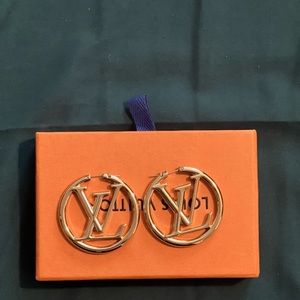 Louis Vuitton hoops earrings